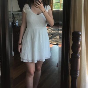 White Hollister sun dress